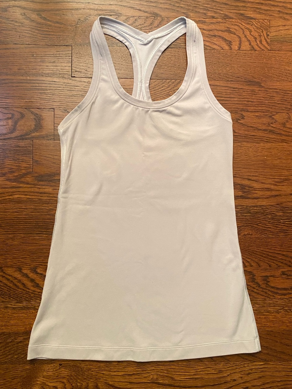 Lululemon Cool Racerback Tank Top Women’s 4 Small White Yoga Running Athletic